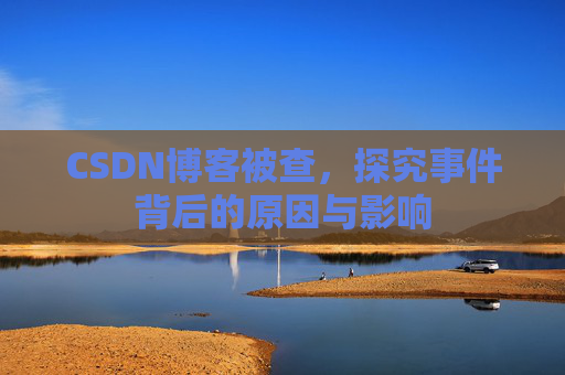 CSDN博客被查,探究事件背后的原因与影响